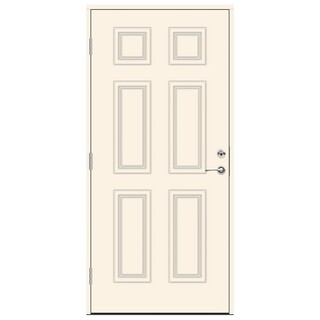 YTTERDÖRR RAVEL VIT